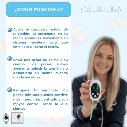 CalmAura™ Calma sin medicamentos.