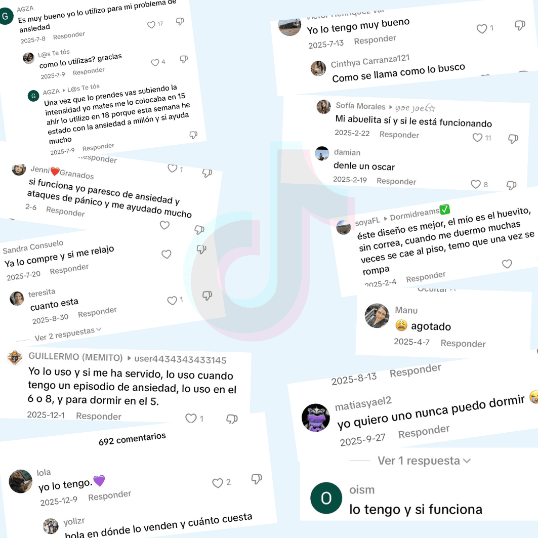 CalmAura™ Calma sin medicamentos.