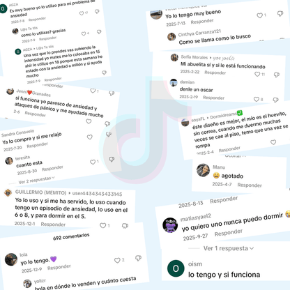 CalmAura™ Calma sin medicamentos.